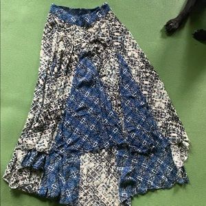 Free people high low skirt